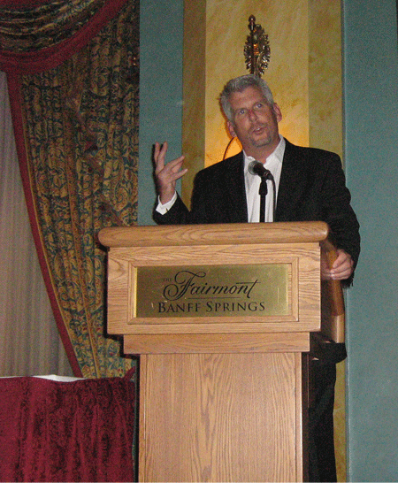 Jim Colvin Hosting the Banff Venture Forum